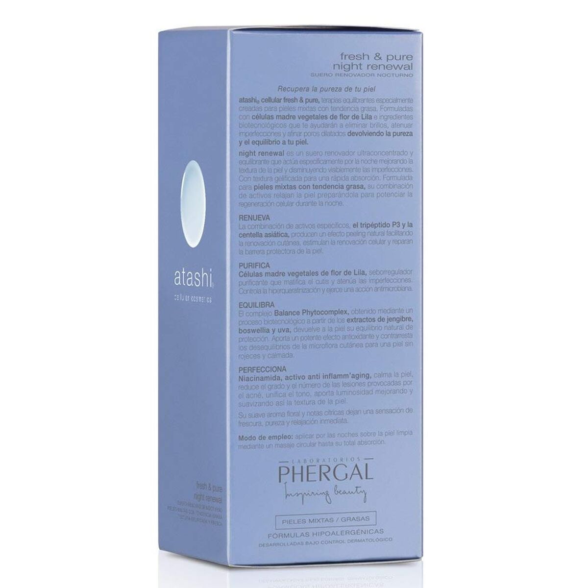 Night Serum Atashi Fresh Pure 30 ml